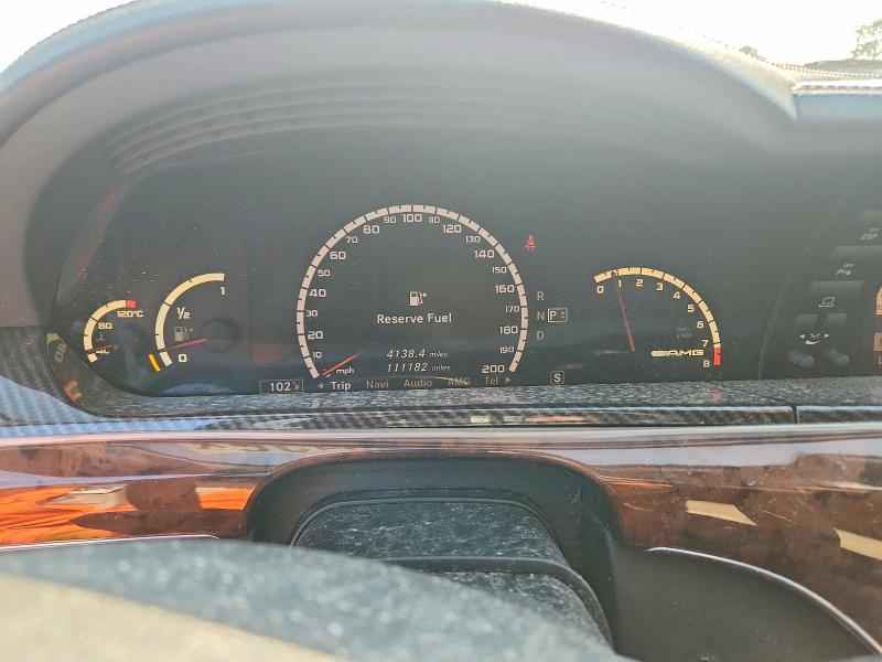 69353136 :رقم المزاد ، WDDNG77X39A252755 vin ، 2009 Mercedes-benz S مزاد بيع