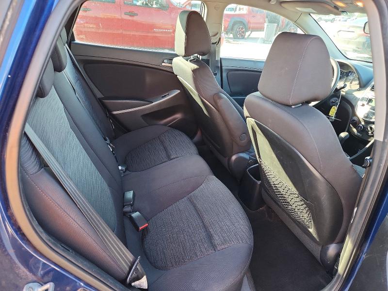 68772106 :رقم المزاد ، KMHCT5AE8HU341383 vin ، 2017 Hyundai Accent مزاد بيع