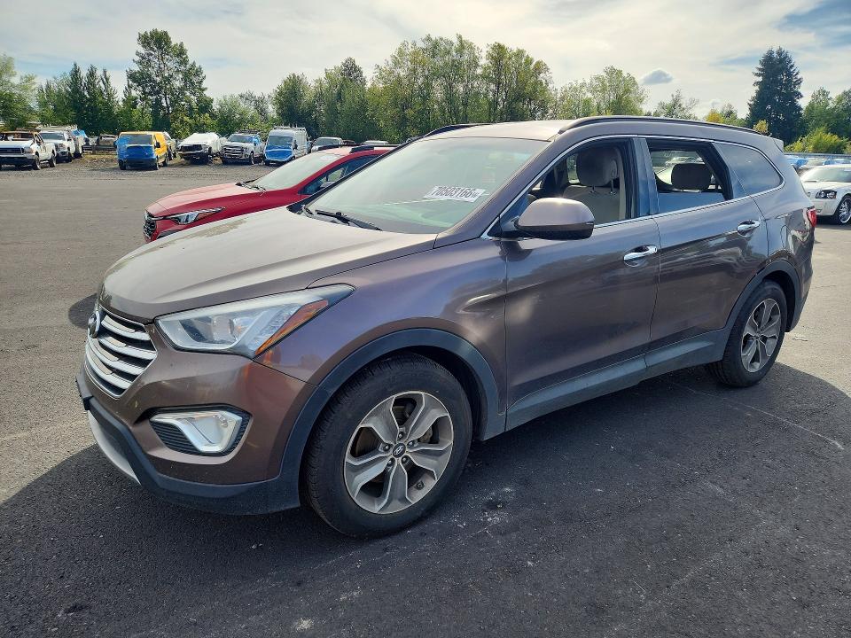 70503166 :رقم المزاد ، KM8SMDHF9FU099038 vin ، 2015 Hyundai Santa Fe مزاد بيع