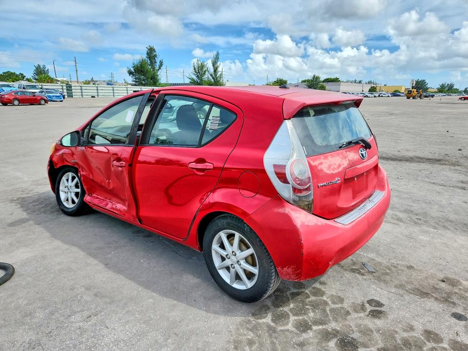 Aukcja sprzedaży 2012 Toyota Prius C, vin: JTDKDTB30C1502012, numer aukcji: 68583516