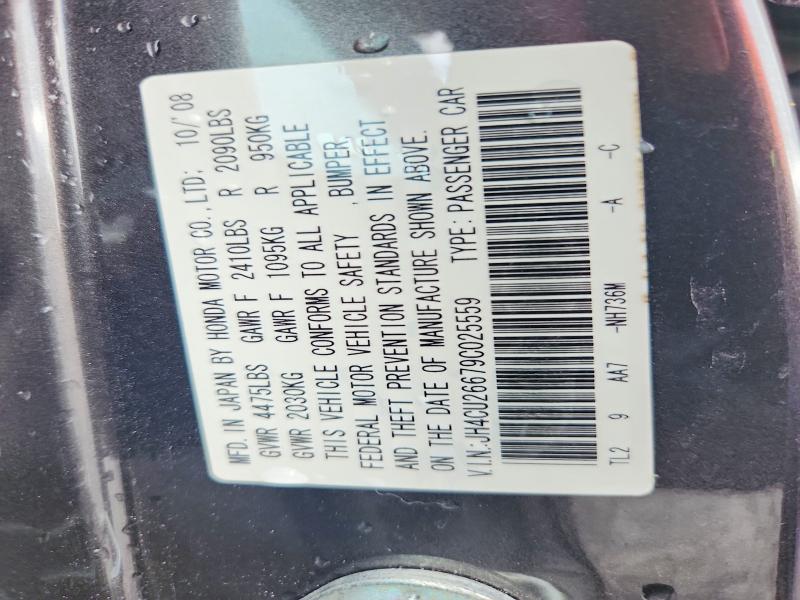 Продажа на аукционе авто 2009 Acura Tsx, vin: JH4CU26679C025559, номер лота: 67692906