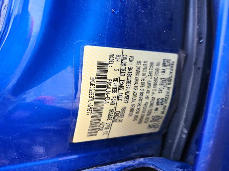 Aukcja sprzedaży 2007 Nissan Versa, vin: 3N1BC13E37L419277, numer aukcji: 65370566