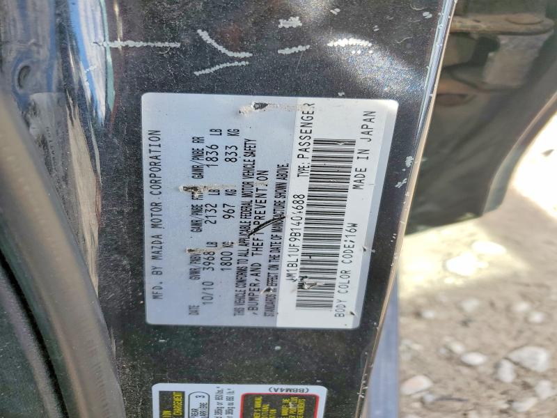 69374436 :رقم المزاد ، JM1BL1UF9B1404688 vin ، 2011 Mazda 3 مزاد بيع