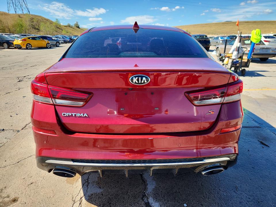 67206106 :رقم المزاد ، 5XXGT4L34KG372834 vin ، 2019 Kia Optima مزاد بيع