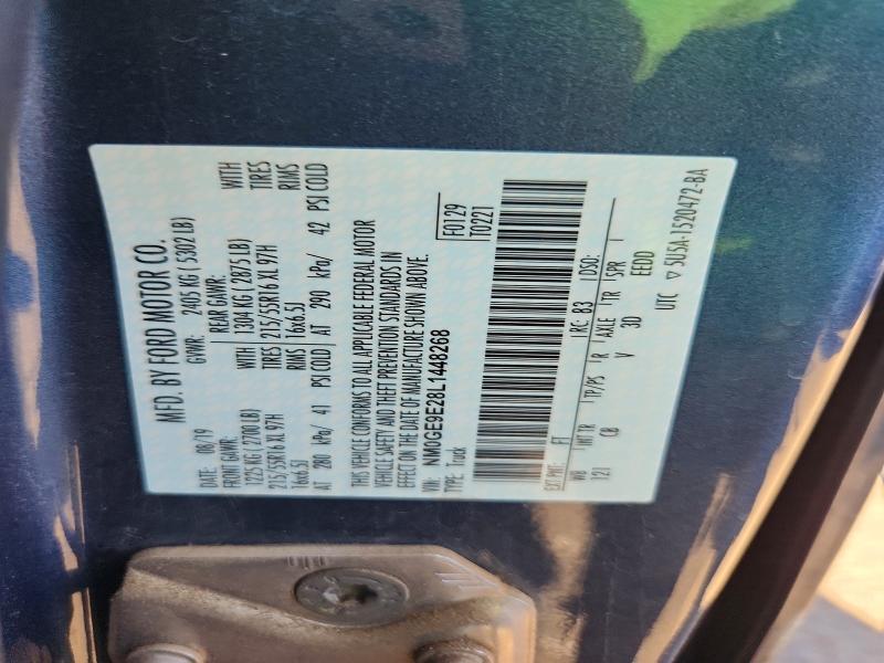 Продажа на аукционе авто 2020 Ford Transit Connect, vin: NM0GE9E28L1448268, номер лота: 68647246