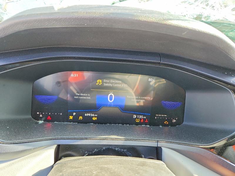 2022 Volkswagen Taos მანქანა იყიდება აუქციონზე, vin: 3VVRX7B26NM009317, აუქციონის ნომერი: 69158086
