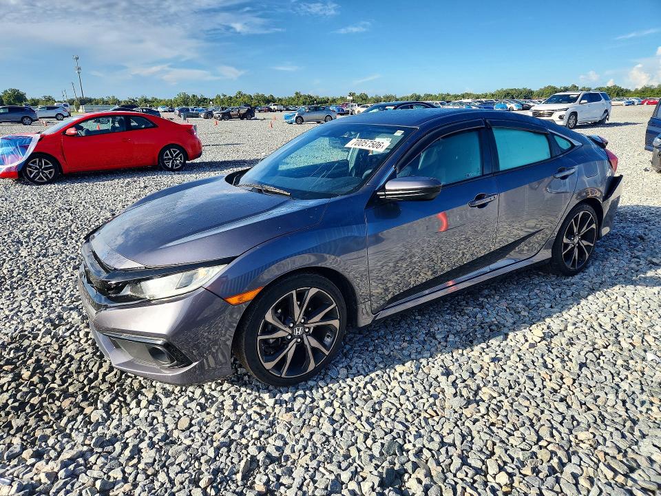 70057506 :رقم المزاد ، 2HGFC2F89LH565911 vin ، 2020 Honda Civic مزاد بيع