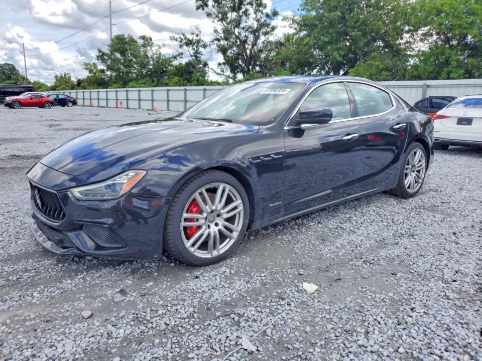 2018 Maserati Ghibli მანქანა იყიდება აუქციონზე, vin: ZAM57YSS0J1268732, აუქციონის ნომერი: 67395936