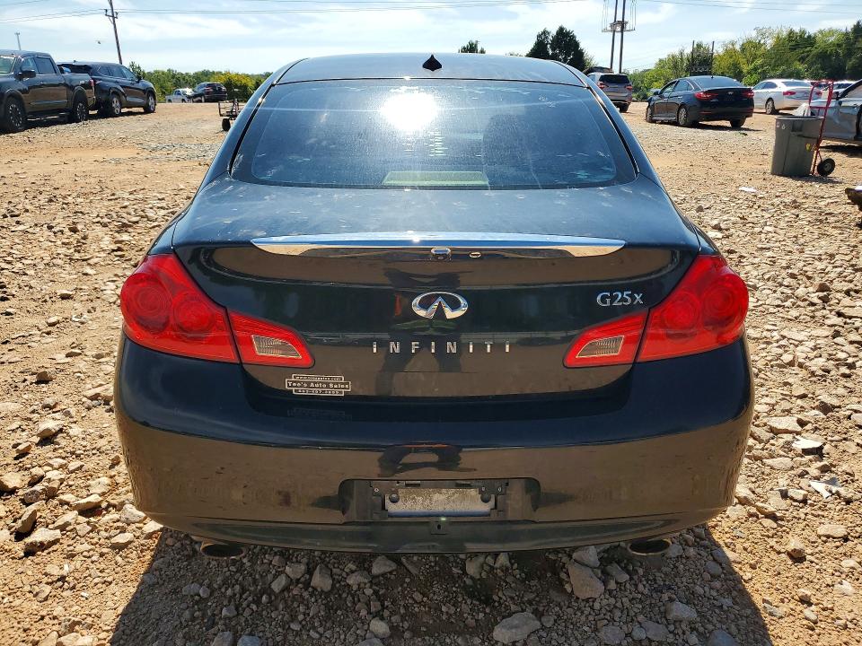 2011 Infiniti G25 Sedan მანქანა იყიდება აუქციონზე, vin: JN1DV6AR5BM652954, აუქციონის ნომერი: 67910826