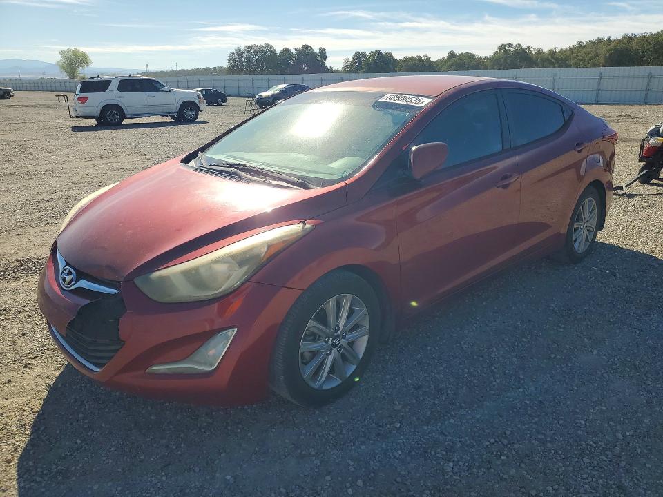68500526 :رقم المزاد ، 5NPDH4AE7GH725281 vin ، 2016 Hyundai Elantra مزاد بيع