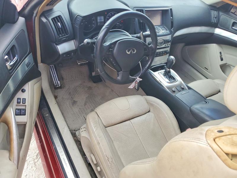69765356 :رقم المزاد ، JN1CV6EL9EM130494 vin ، 2014 Infiniti Q60 Coupe مزاد بيع