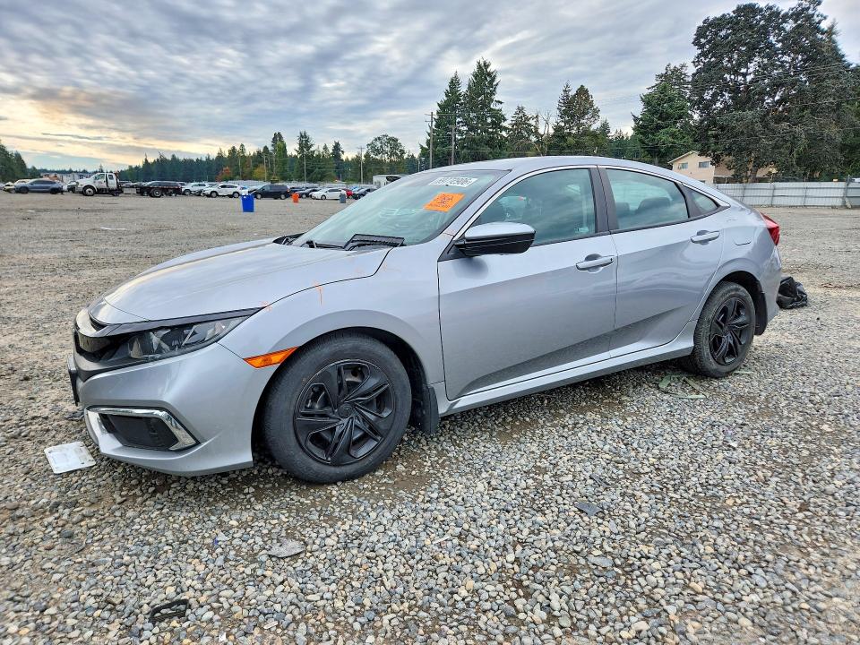 2020 Honda Civic მანქანა იყიდება აუქციონზე, vin: 19XFC2F66LE208999, აუქციონის ნომერი: 69772906
