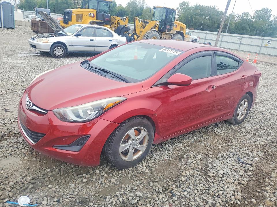 69511746 :رقم المزاد ، 5NPDH4AE0EH535206 vin ، 2014 Hyundai Elantra مزاد بيع
