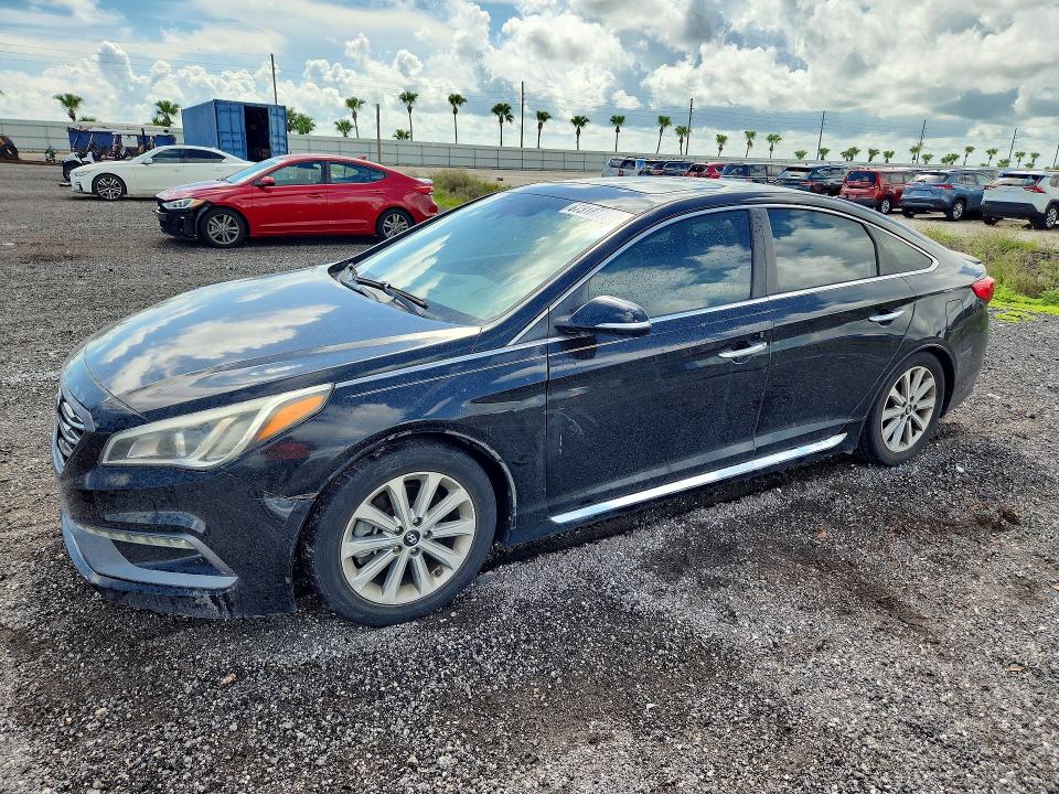 Auction sale of the 2017 Hyundai Sonata, vin: 5NPE34AF0HH591369, lot number: 67318776