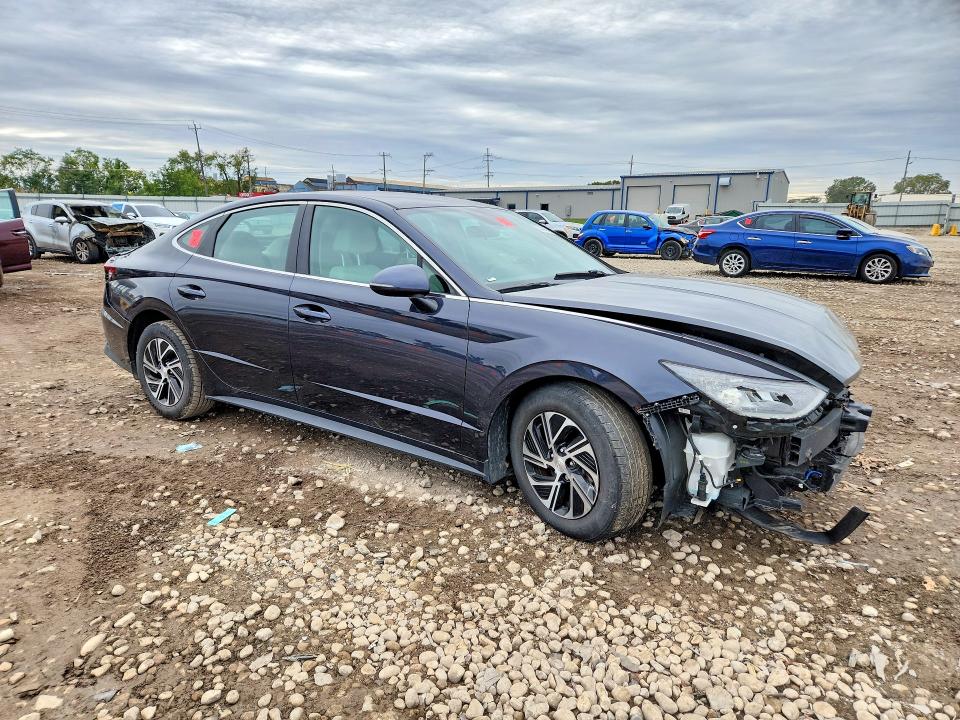 2020 Hyundai Sonata Hybrid მანქანა იყიდება აუქციონზე, vin: KMHL24JJ6LA012735, აუქციონის ნომერი: 70424846