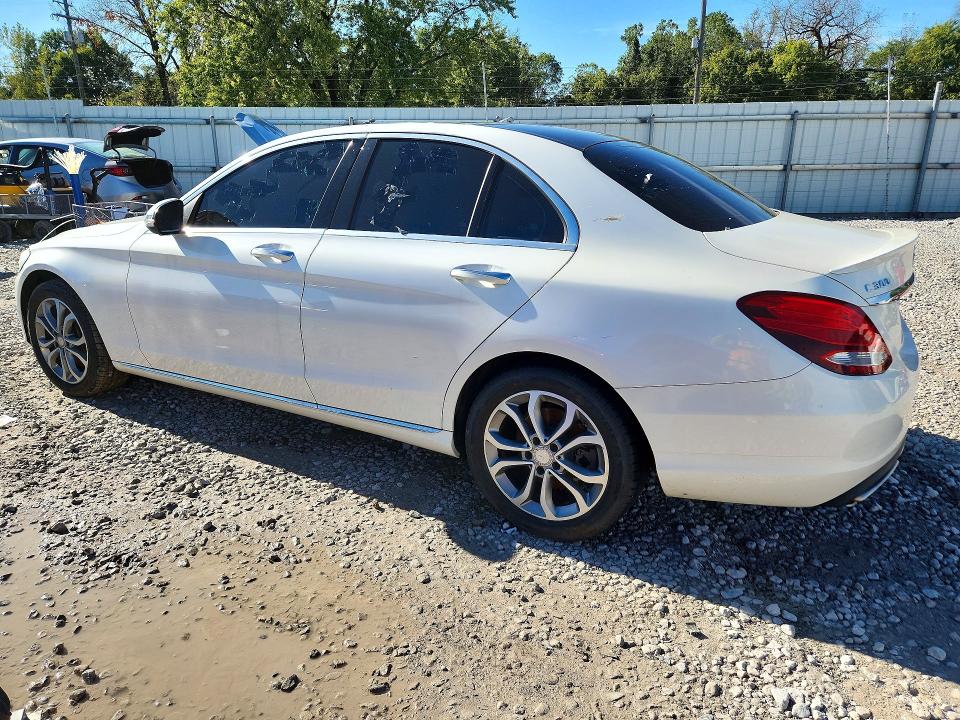 2017 Mercedes-benz C მანქანა იყიდება აუქციონზე, vin: WDDWF4KB6HR226684, აუქციონის ნომერი: 70372796