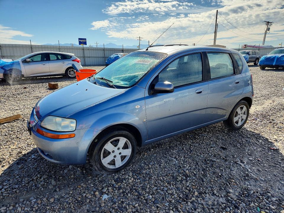 Продажа на аукционе авто 2007 Chevrolet Aveo, vin: KL1TD66617B734006, номер лота: 69396806