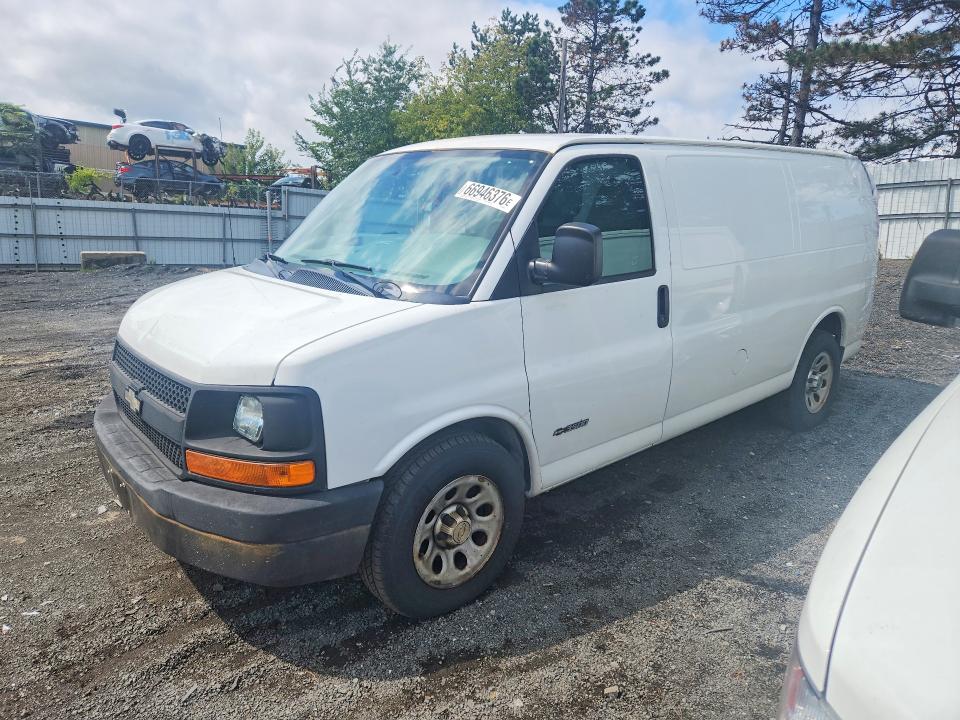 2014 Chevrolet Express 1500 მანქანა იყიდება აუქციონზე, vin: 1GCSGAFX4E1109268, აუქციონის ნომერი: 66946376