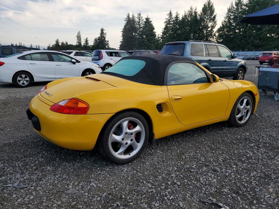 2001 Porsche Boxster მანქანა იყიდება აუქციონზე, vin: WP0CB29801U664658, აუქციონის ნომერი: 66735106
