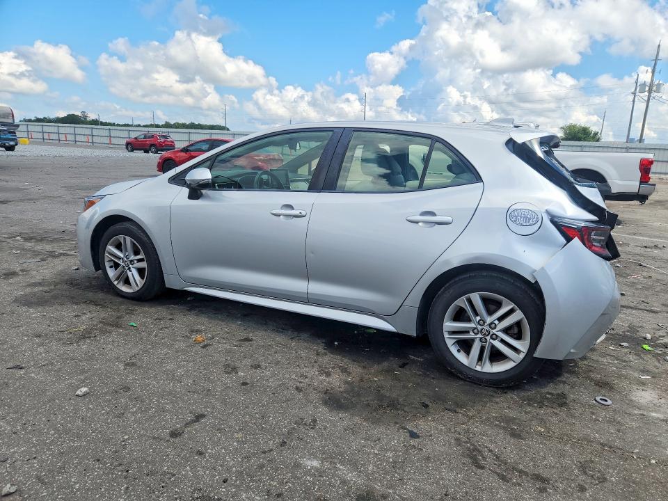 2020 Toyota Corolla Hatchback მანქანა იყიდება აუქციონზე, vin: JTND4RBE0L3093457, აუქციონის ნომერი: 71243726