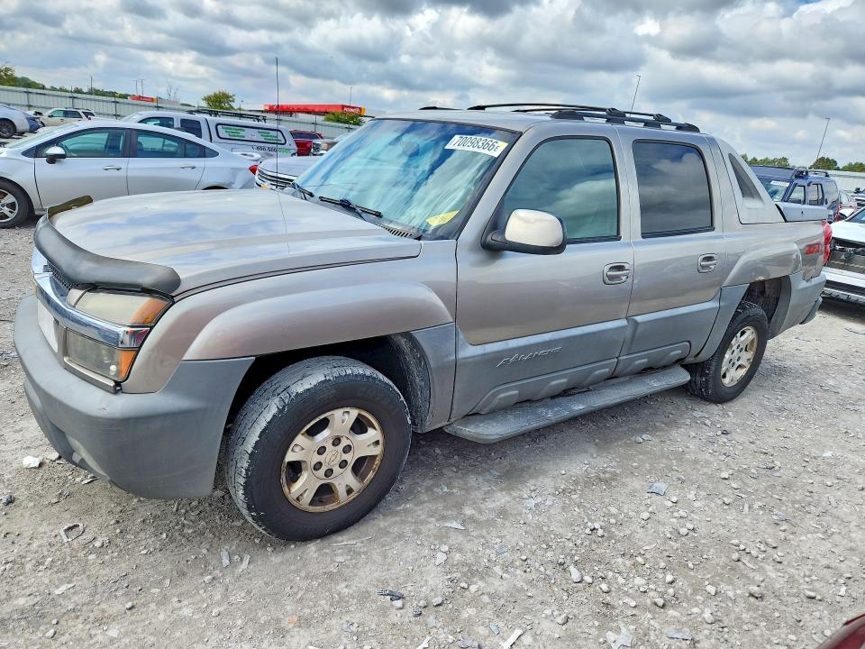70098366 :رقم المزاد ، 3GNEK13T42G218766 vin ، 2002 Chevrolet Avalanche مزاد بيع