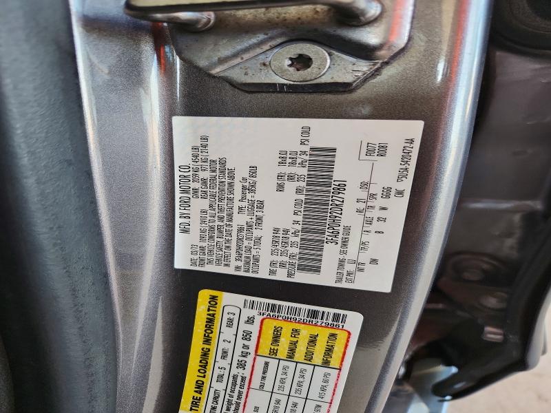 2013 Ford Fusion მანქანა იყიდება აუქციონზე, vin: 3FA6P0H92DR279861, აუქციონის ნომერი: 69060136