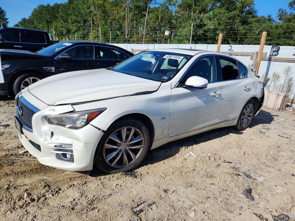 2017 Infiniti Q50 მანქანა იყიდება აუქციონზე, vin: JN1EV7ARXHM832921, აუქციონის ნომერი: 70581416