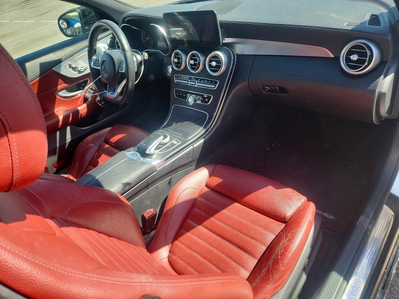 70695276 :رقم المزاد ، WDDWK4JB5HF424011 vin ، 2017 Mercedes-benz C مزاد بيع