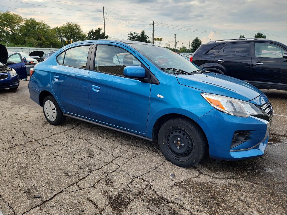 Продажа на аукционе авто 2021 Mitsubishi Mirage, vin: ML32FUFJ2MHF00592, номер лота: 69164366