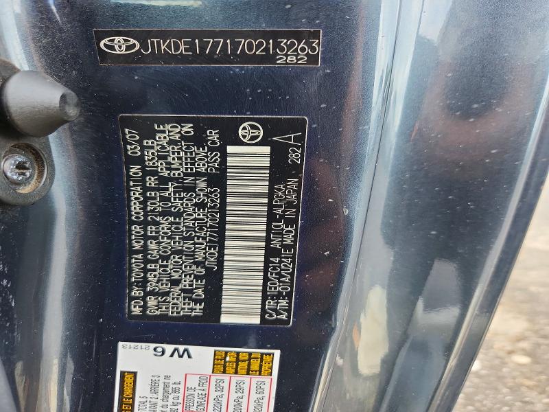Продаж на аукціоні авто 2007 Scion Tc, vin: JTKDE177170213263, номер лоту: 67564286
