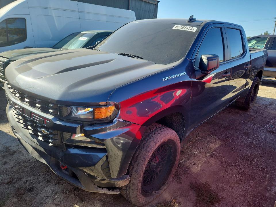 68101656 :رقم المزاد ، 1GCPWBEK1MZ381555 vin ، 2021 Chevrolet Silverado مزاد بيع