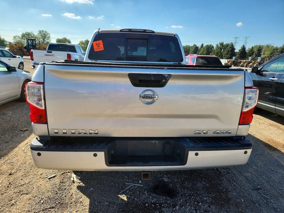 2017 Nissan Titan მანქანა იყიდება აუქციონზე, vin: 1N6AA1E52HN514925, აუქციონის ნომერი: 66707916