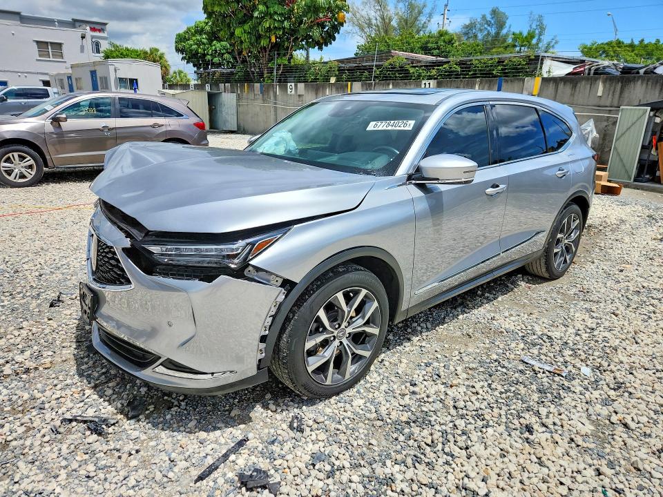 2024 Acura Mdx მანქანა იყიდება აუქციონზე, vin: 5J8YD9H4XRL000278, აუქციონის ნომერი: 67784026