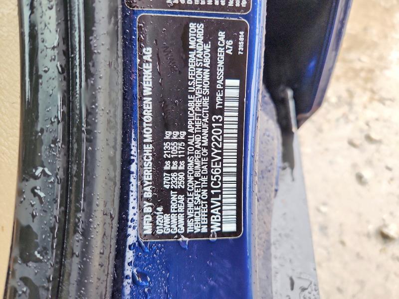 Продаж на аукціоні авто 2014 Bmw X1, vin: WBAVL1C56EVY22013, номер лоту: 67004236