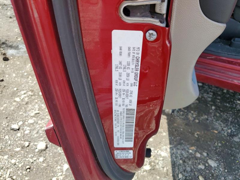 2014 Dodge Grand Caravan მანქანა იყიდება აუქციონზე, vin: 2C4RDGCG9ER356571, აუქციონის ნომერი: 66190416