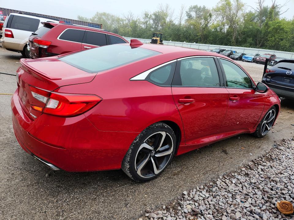 69382326 :رقم المزاد ، 1HGCV1F39JA054710 vin ، 2018 Honda Accord مزاد بيع