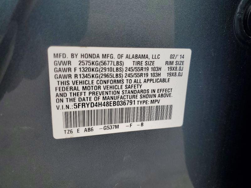Продажа на аукционе авто 2014 Acura Mdx, vin: 5FRYD4H48EB036791, номер лота: 69426616