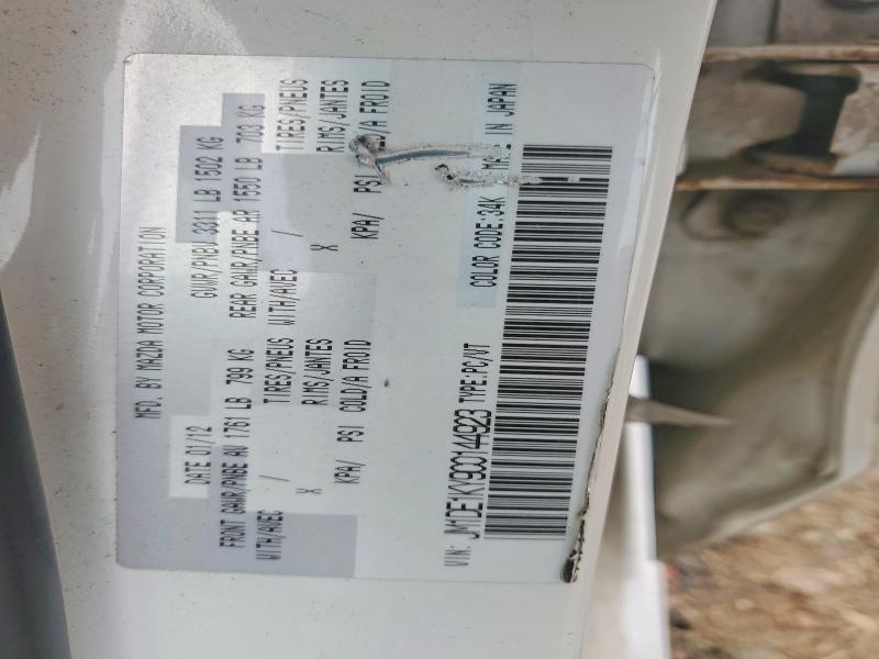 2012 Mazda Mazda2 მანქანა იყიდება აუქციონზე, vin: JM1DE1KY9C0144923, აუქციონის ნომერი: 66704596