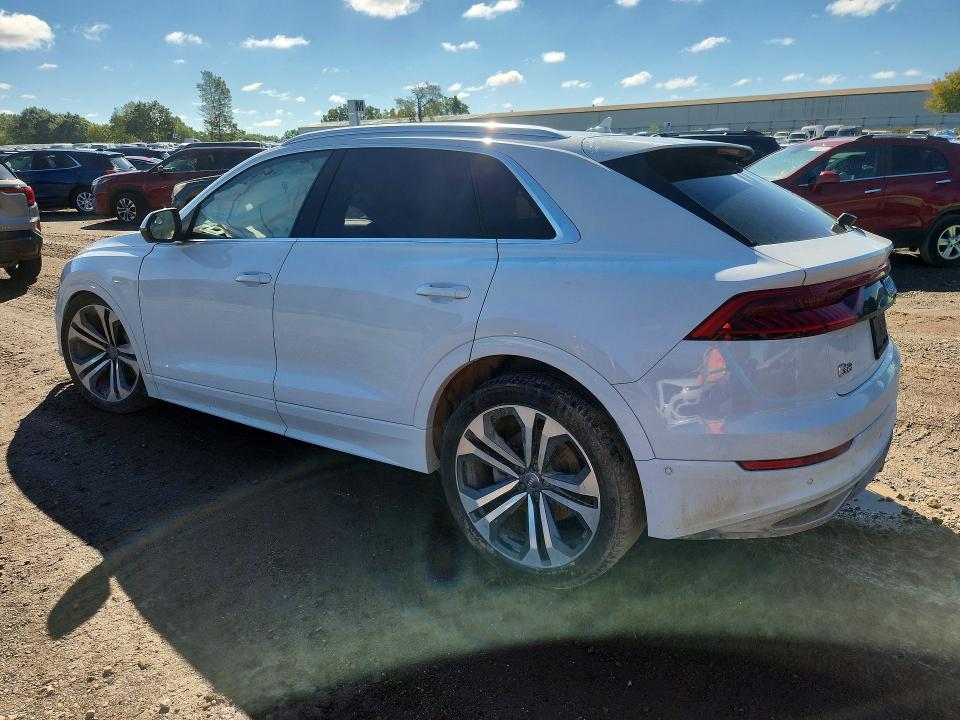 2019 Audi Q8 მანქანა იყიდება აუქციონზე, vin: WA1CVAF19KD033573, აუქციონის ნომერი: 69502236