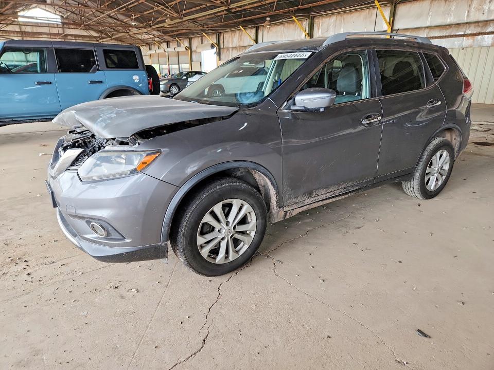 69540666 :رقم المزاد ، JN8AT2MV6GW146850 vin ، 2016 Nissan Rogue مزاد بيع