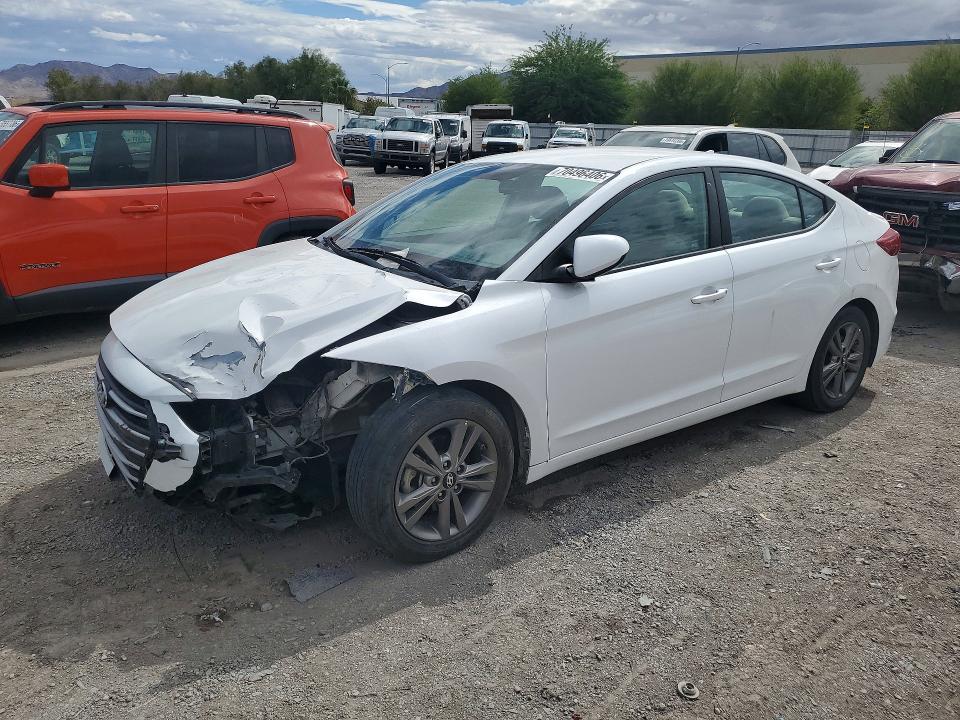 2018 Hyundai Elantra მანქანა იყიდება აუქციონზე, vin: 5NPD84LF7JH246954, აუქციონის ნომერი: 70496406
