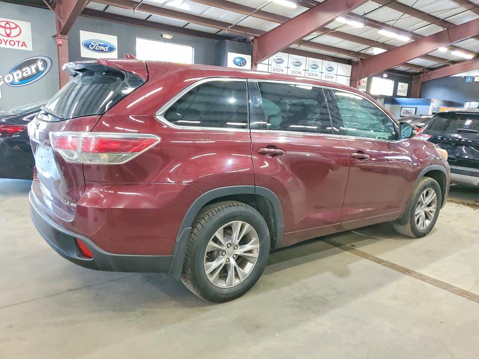 Aukcja sprzedaży 2015 Toyota Highlander, vin: 5TDBKRFH8FS194321, numer aukcji: 69363996
