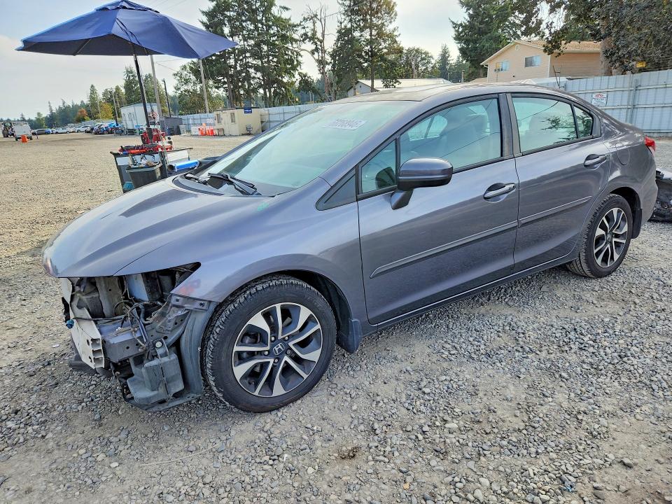 Auction sale of the 2015 Honda Civic, vin: 2HGFB2F85FH516180, lot number: 68268946