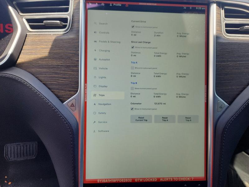 Продаж на аукціоні авто 2015 Tesla Model S, vin: 5YJSA1H19FF082832, номер лоту: 68074386