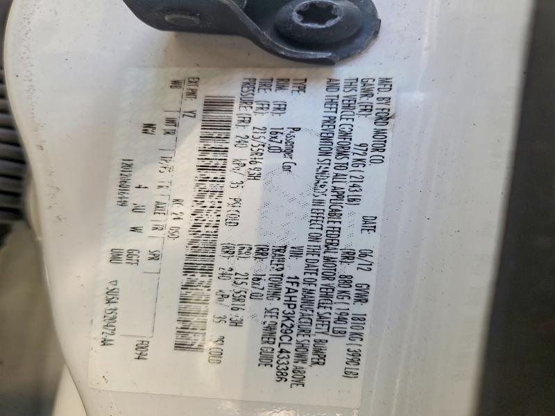 Продажа на аукционе авто 2012 Ford Focus, vin: 1FAHP3K29CL433386, номер лота: 69460626