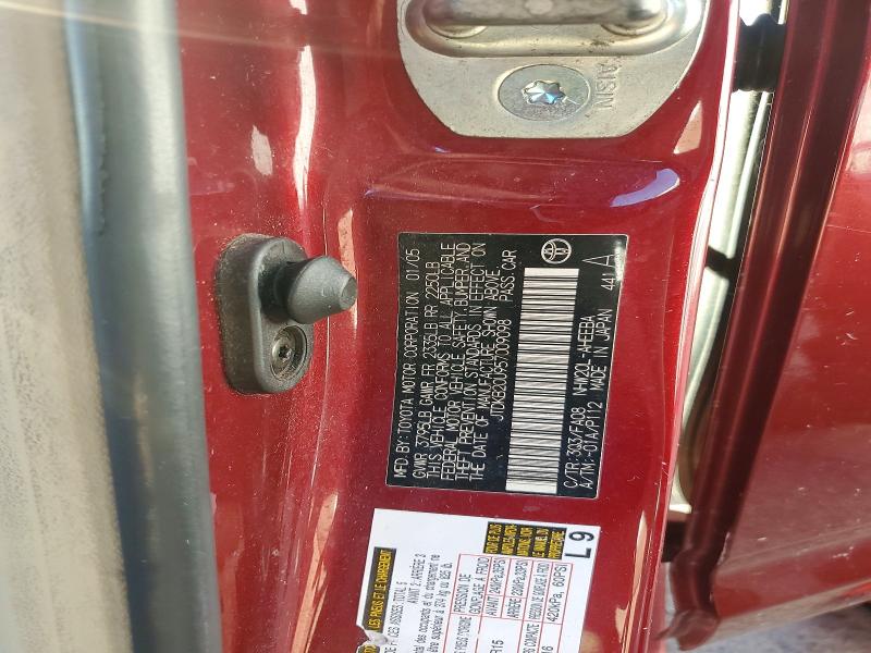 Aukcja sprzedaży 2005 Toyota Prius, vin: JTDKB20U957009098, numer aukcji: 70172666