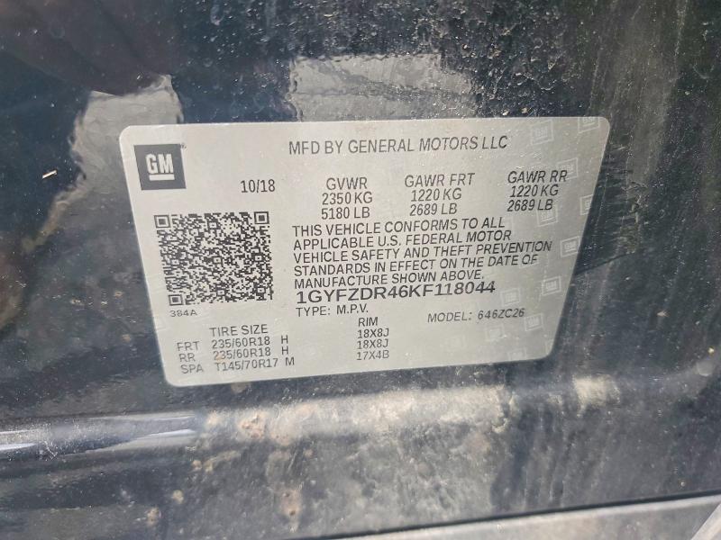 Продажа на аукционе авто 2019 Cadillac Xt4, vin: 1GYFZDR46KF118044, номер лота: 69513916