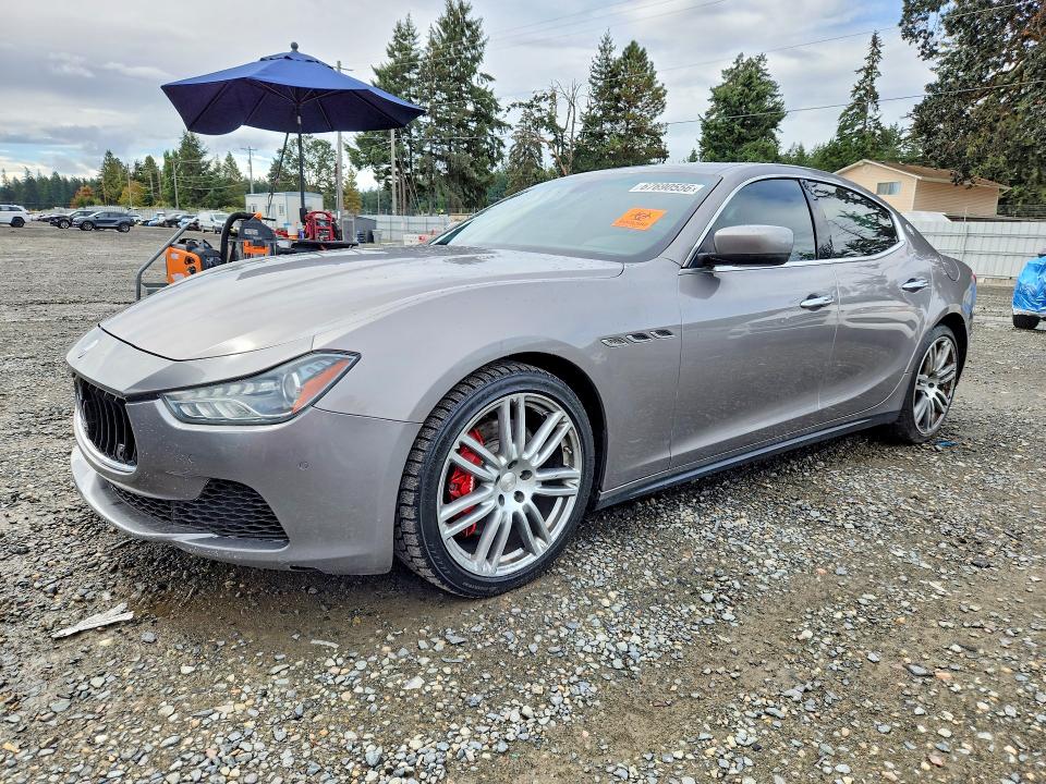 Auction sale of the 2016 Maserati Ghibli, vin: ZAM57RSA2G1176222, lot number: 67690556