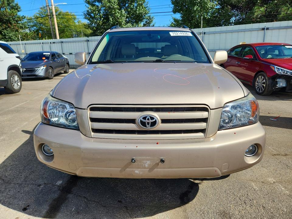 Продажа на аукционе авто 2005 Toyota Highlander, vin: JTEEP21A550078412, номер лота: 70214936