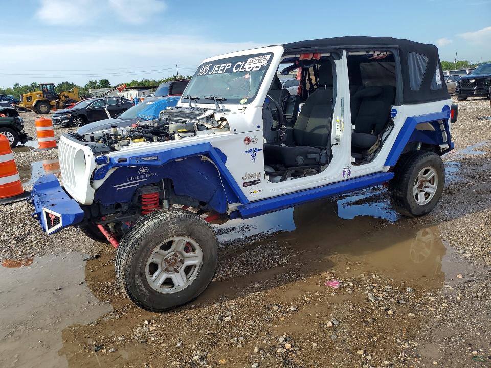 68129026 :رقم المزاد ، 1C4HJXDG9KW518706 vin ، 2019 Jeep Wrangler Unlimited مزاد بيع